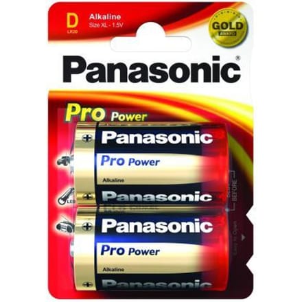 Panasonic D Xtreme Power LR20PPG/2BP Batterijen - 2 stuks