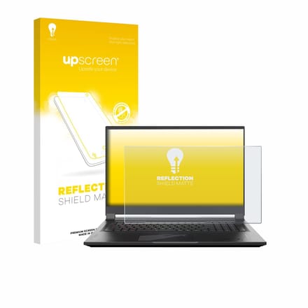 upscreen - Screenprotector voor Gigabyte AORUS 17 2024 - Folie Beschermfolie anti glare matte