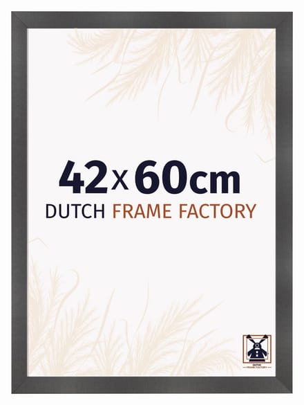 Fotolijst 42x60 cm - MDF - Zwart Mat - Praag