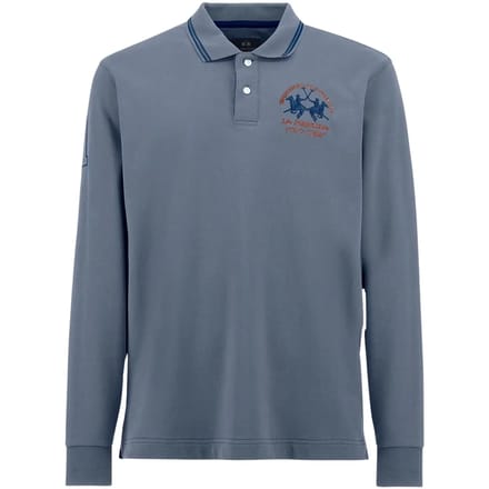 Polo met lange mouwen La Martina Heavy Jersey