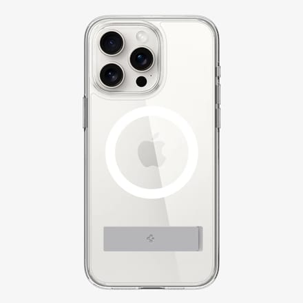 Spigen Ultra Hybrid S MagSafe voor de Apple iPhone 15 Pro Max - Transparent