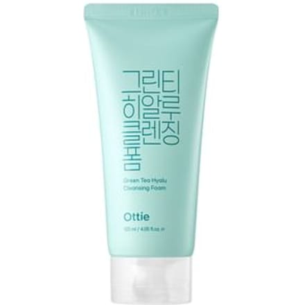 Ottie - Green Tea Hyalu Cleansing Foam 120ml