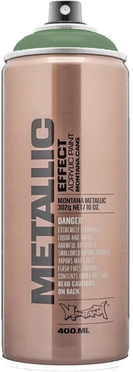 Montana Metallic GROEN verf spuitbus 400ml