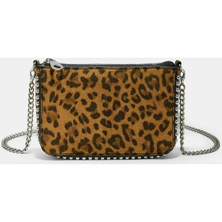 Stradivarius Minitas met studs en print  Bruin OS