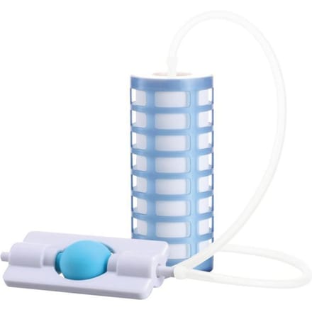 Camping Waterzuiveraar Draagbaar Drinkwater Filtratieapparaat Ondersteunt Sifon/Onderdruk 2 wit