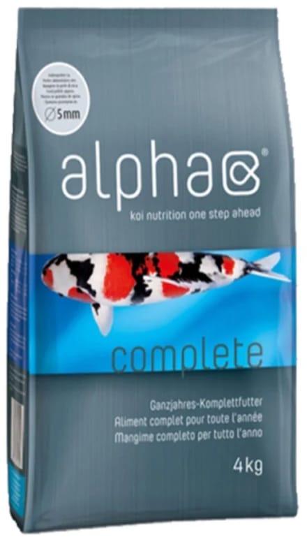 ALPHA COMPLETE PREMIUM - 4kg - 5mm - Koivoer - Complete Voeding - Gezonde Vissen