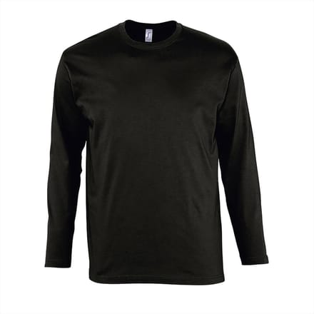 SOL'S T-Shirt Monarch Long Sleeve L241 - Deep Black - M