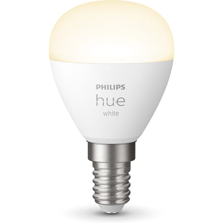 Philips Hue LED-lamp 871951435669600 Energielabel: G (A - G) Hue White Luster Einzelpack 470lm E14 5.7 W Warmwit