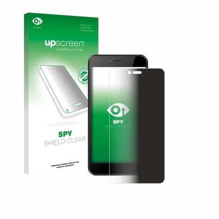 upscreen - privacy screenprotector voor HTC Wildfire E5 Life - Folie Beschermfolie Blauwlichtfilter