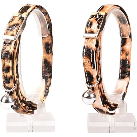 Duvo+ Kattenhalsband Luipaard Print 20-30cm / 10mm