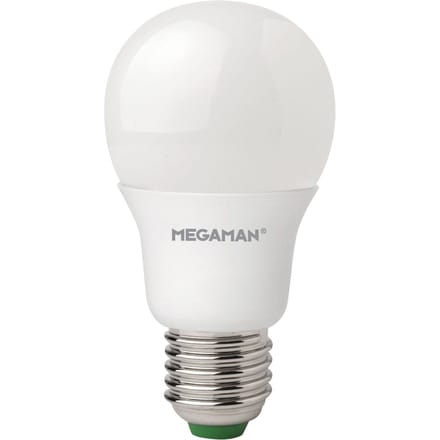 MEGAMAN LED lamp E27 A60 5.5W, warmwit