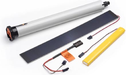 Elero RolSolar M-868 DC zonne-energie buismotor set - Elero rolluikmotor