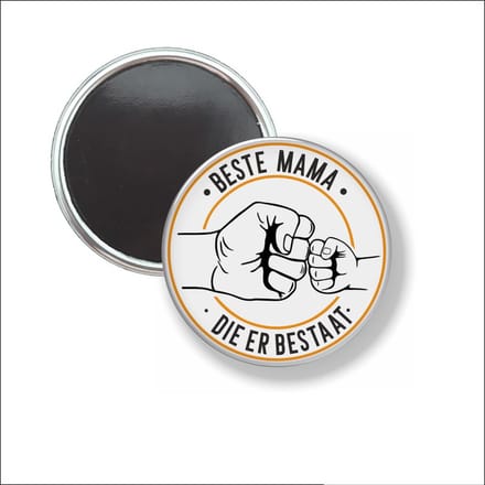 Button Met Magneet 58 MM - Beste Mama - NIET VOOR KLEDING