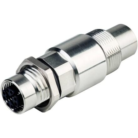 Telegärtner 100007538 Sensor/actuator connector M12 x 1 Aantal polen (sensoren): 8 1 stuk(s) Piece