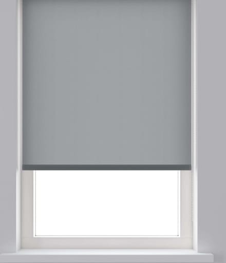 Decosol Rolgordijn Lichtdoorlatend - Antraciet (5777) - 60 x 190 cm