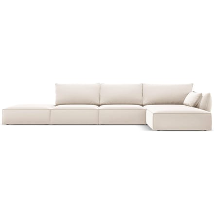 Hoekbank Vanda rechts velvet | Mazzini Sofas