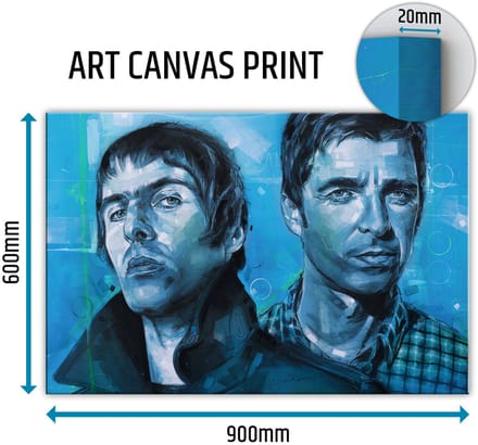 Oasis canvas 90x60 cm