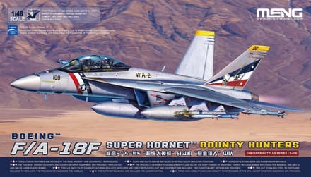 Meng Model Modelbouwpakket Vliegtuigen - MENG LS016 Boeing F/A-18F Super Hornet Bounty Hunters Plastic - 1:48 - Modelbouw