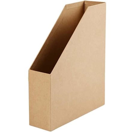 CC Kartonnen Tijdschriftenhouder 31.5x25.5 cm