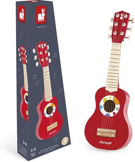 Janod - Confetti - Mijn eerste gitaar - Voor kleine muzikanten