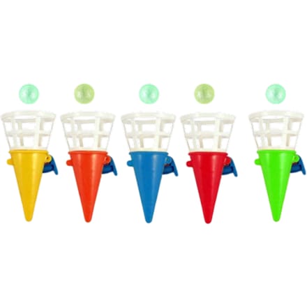 Fun Toys Click & Catch Cones Party Game Assorted 7 cm – 1 Stuk