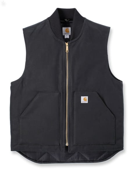 Carhartt Relaxed Fit Firm Duck Insulated Rib Collar Vest -