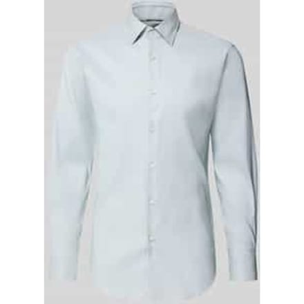 Slim Fit businessoverhemd van stretch-twill model 'P-HANK-KENT-C1-222'