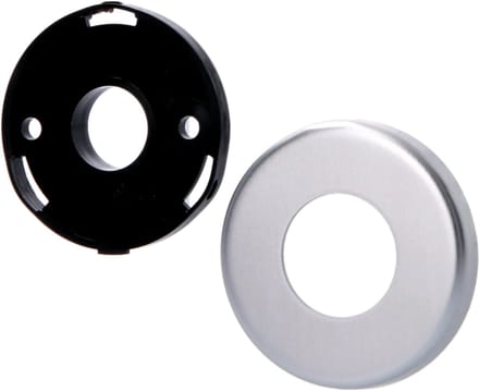 Klikrozet rond aluminium F1
