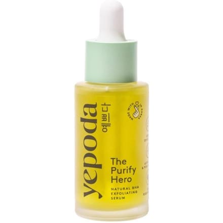 Exfoliërend Serum - YEPODA - DE ZUIVERENDE HELD - 30ml - Hyaluronzuur - Aloë Vera