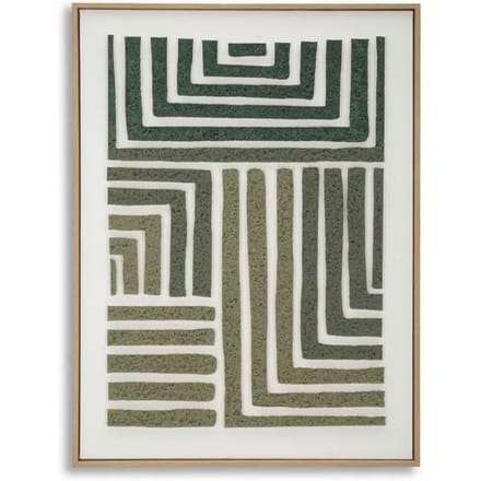 Muurdecoratie schilderij op canvas met lijst Mauro Ferretti 3D B