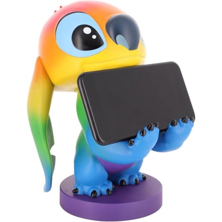 Cable Guys Lilo & Stitch: Rainbow Stitch Original Controller and Phone Holder 21.5cm - Miscellaneous Accessoires voor spelconsole