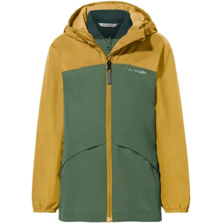 Vaude Escape 3in1 Jas Groen,Geel 92 cm Jongens,Meisjes