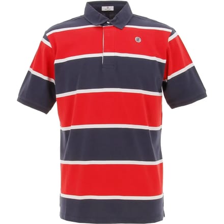 Gestreept poloshirt Serge Blanco