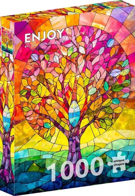 Enjoy Puzzle legpuzzel Crystallized Tree 1000 stukjes bloemen en planten.