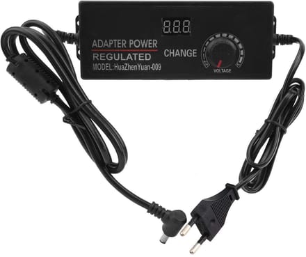 Allecto - Voedingsadapter - Gereguleerde Adapter - Hoog Rendement - EU Plug - Instelbare Spanning - Voor Diverse Apparaten - 3-12V 10A