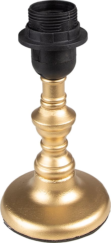 Clayre & Eef Lampenvoet Ø 10x20 cm Goudkleurig Hout