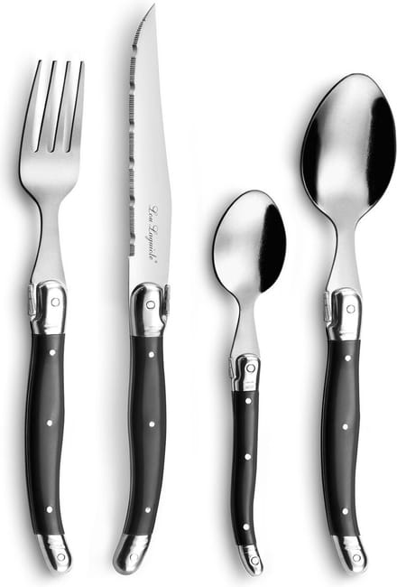 Rustic Bestekset 24pcs Grijs