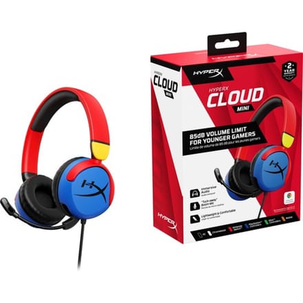 HyperX Cloud Mini - Bedrade Gaming Headset - Voor Jonge Gamers - Multi Kleur