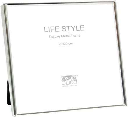 Deknudt Frames fotolijst S58MS1 - zilver - metaal - 20x20 cm