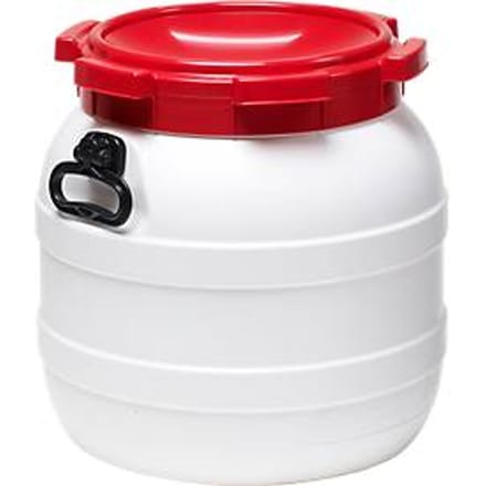Vat met wijde hals, ø 410 mm, HDPE, 54,4 l