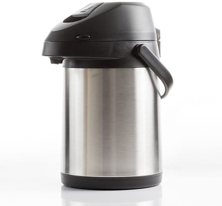 Kadirelli Thermoskan met Pomp - 3 Liter - Thermosfles