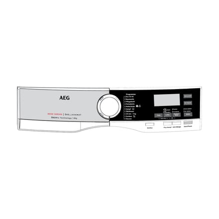 AEG controlepaneel, wit, AEG 140206642013