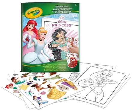 Crayola - Kleurboek - Kleurboek Voor Kinderen - Disney Princess