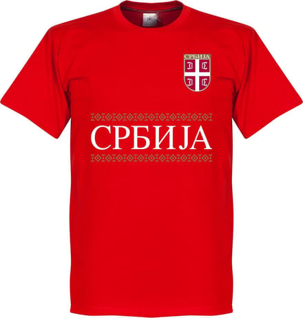 Servië Team T-Shirt - XXL