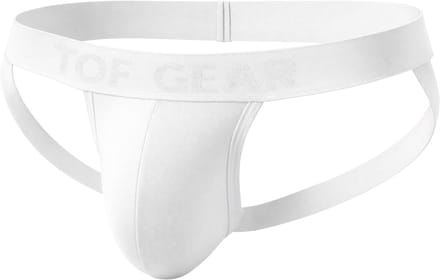 TOF Paris Access Jockstrap White - MAAT XL - Heren Ondergoed - Jockstrap voor Man - Mannen Jock
