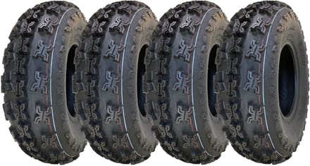 22x7.00-10 Slasher ATV-banden WP01 OBOR-raceband 6-laags, voor de openbare weg (set van 4)