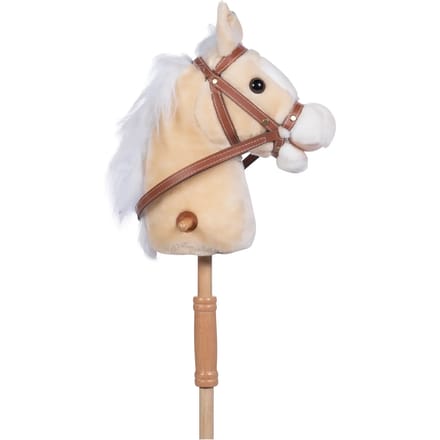 Stokpaard Belle - met geluid - kleur beige