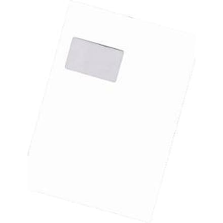 Schäfer Shop Genius Verzendenveloppen, venster, klevend, 90 g/m², C5, 500 stuks, offset wit