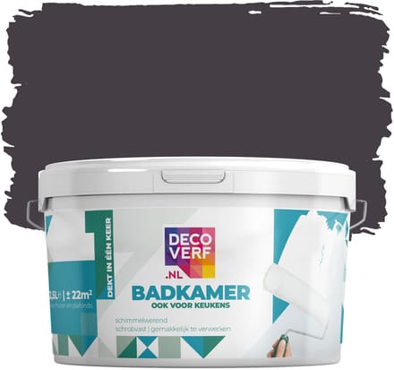 Decoverf badkamerverf 2.5L nachtpaars