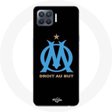 Coque - Olympique de Marseille - A93 - Logo - Noir - Protection Rigide noir